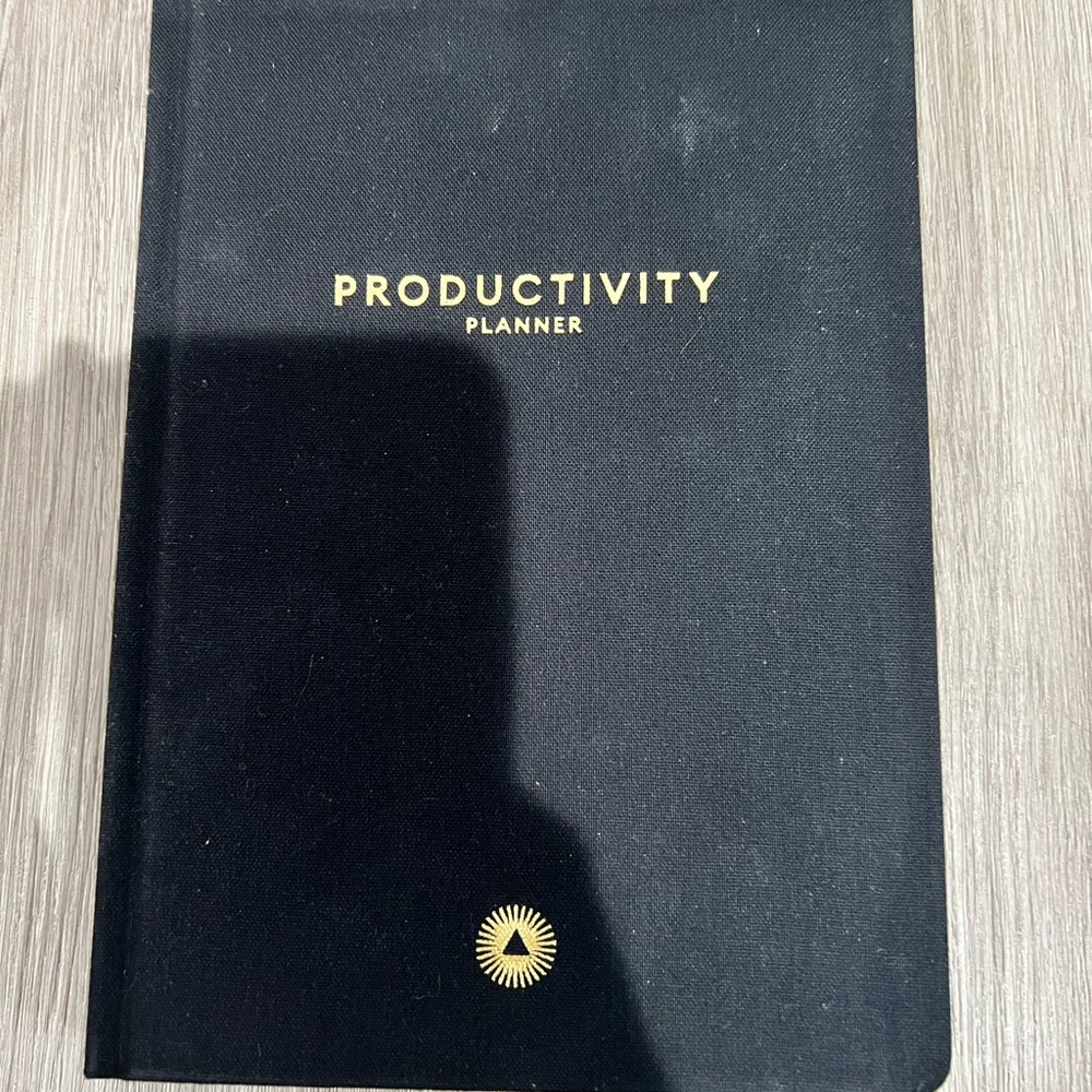 Black Productivity Planner